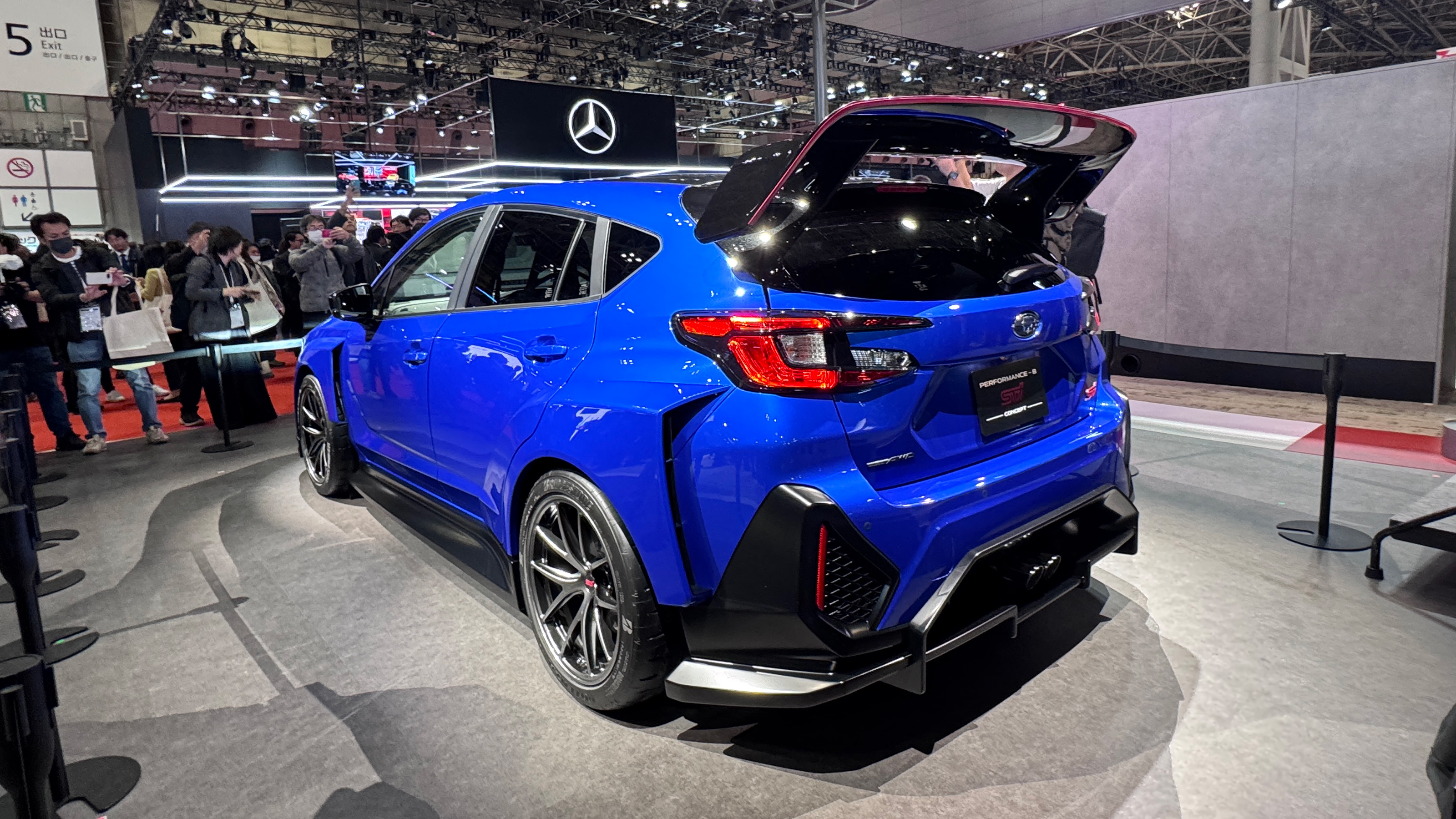 Subaru Performance-B STI - rear 3/4 static