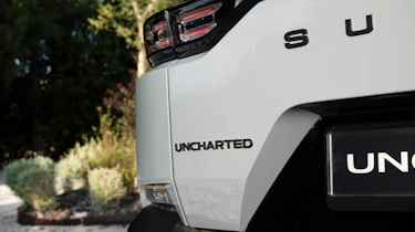 Subaru Uncharted - rear badge