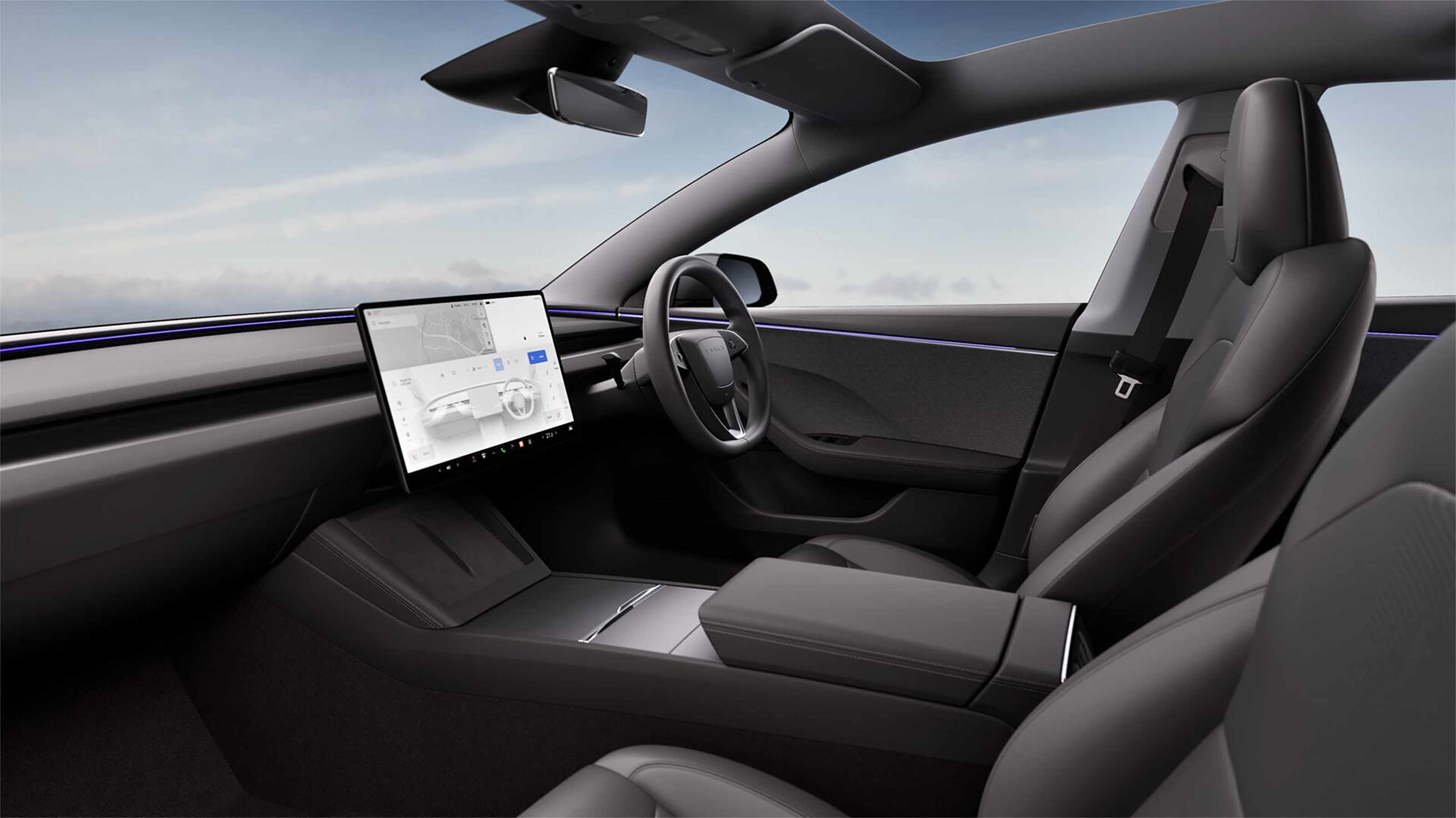 Tesla Model 3 Interior update