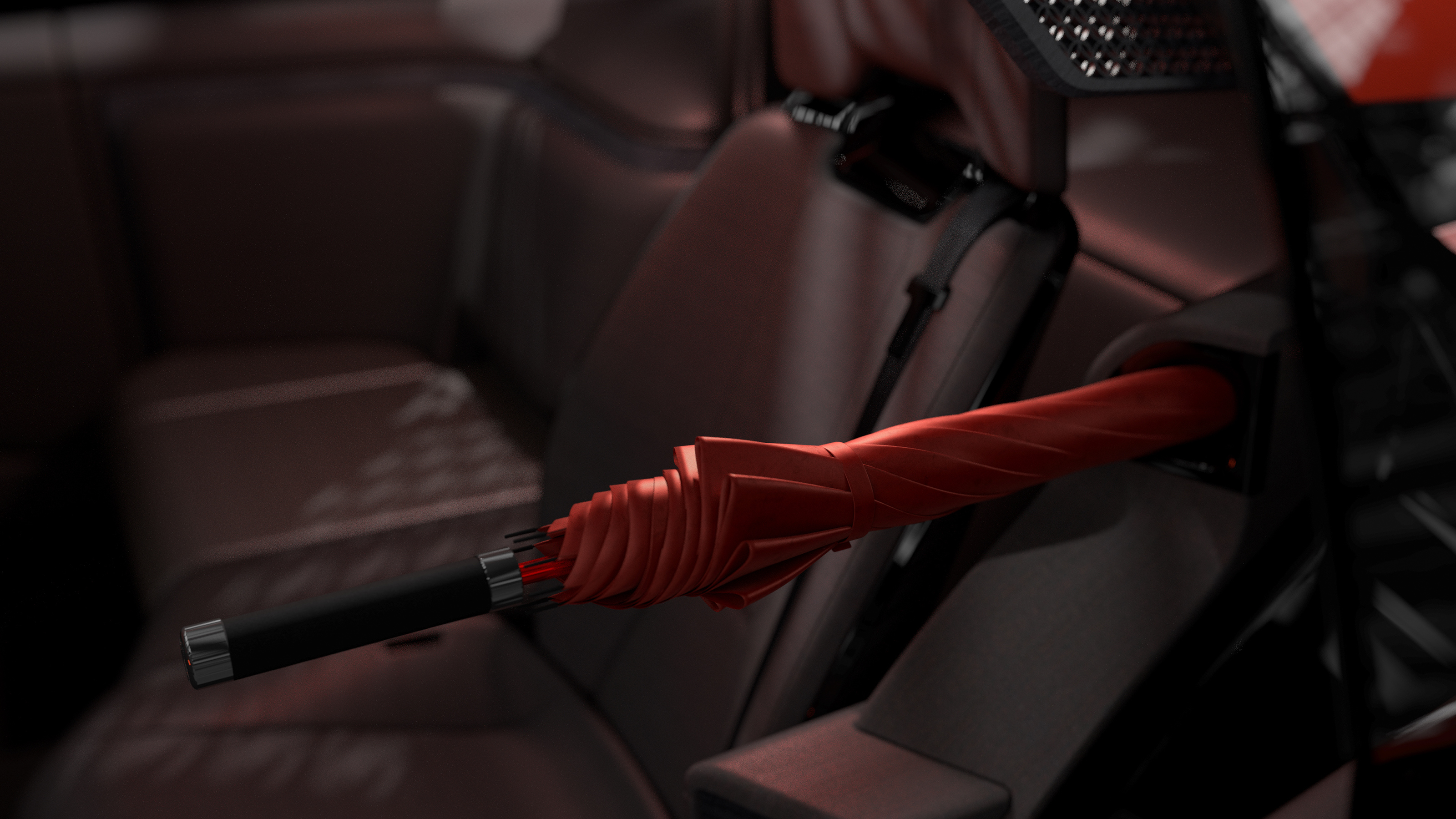 Toyota Century Coupe - umbrella holder