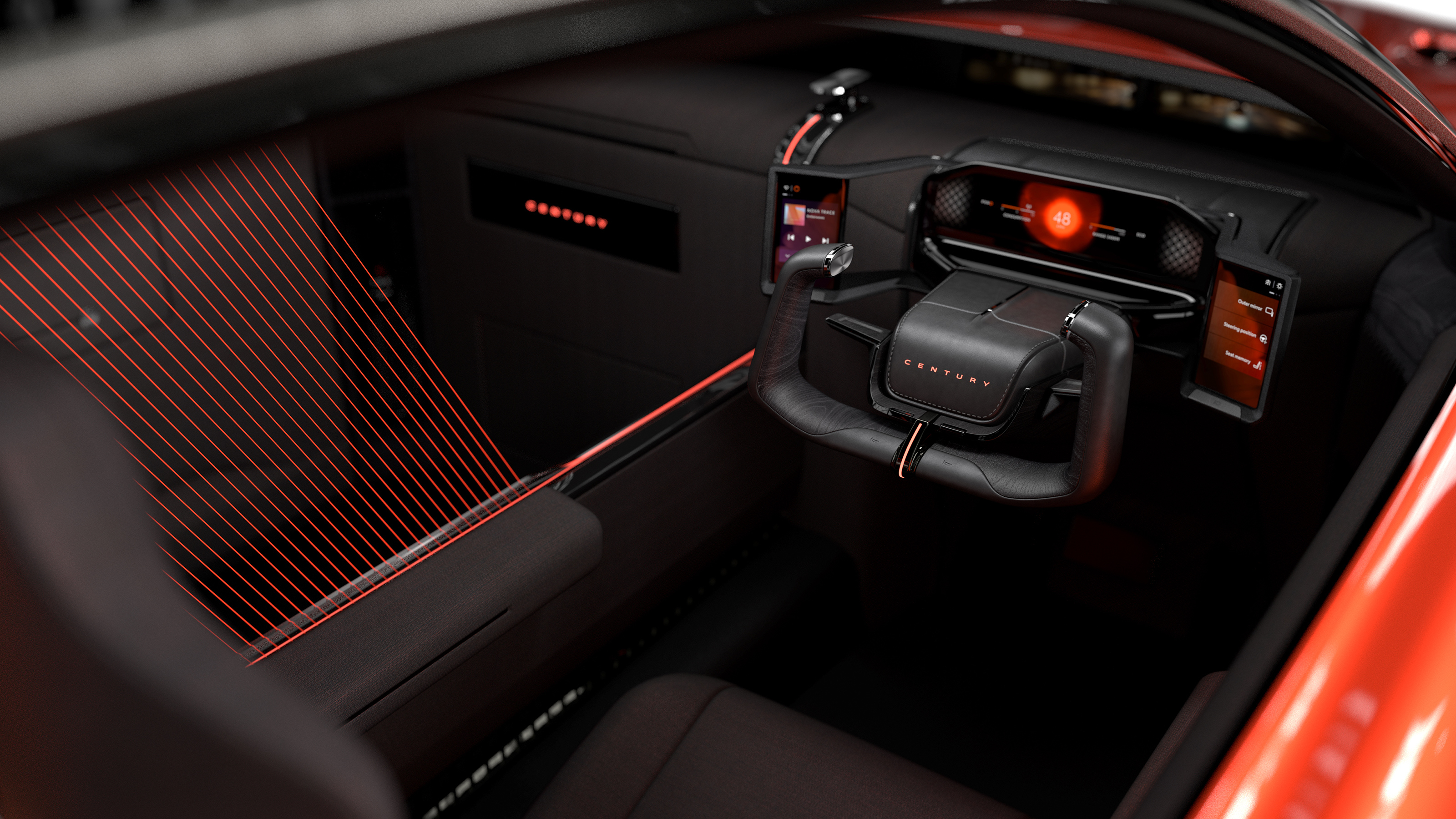 Toyota Century Coupe - dashboard