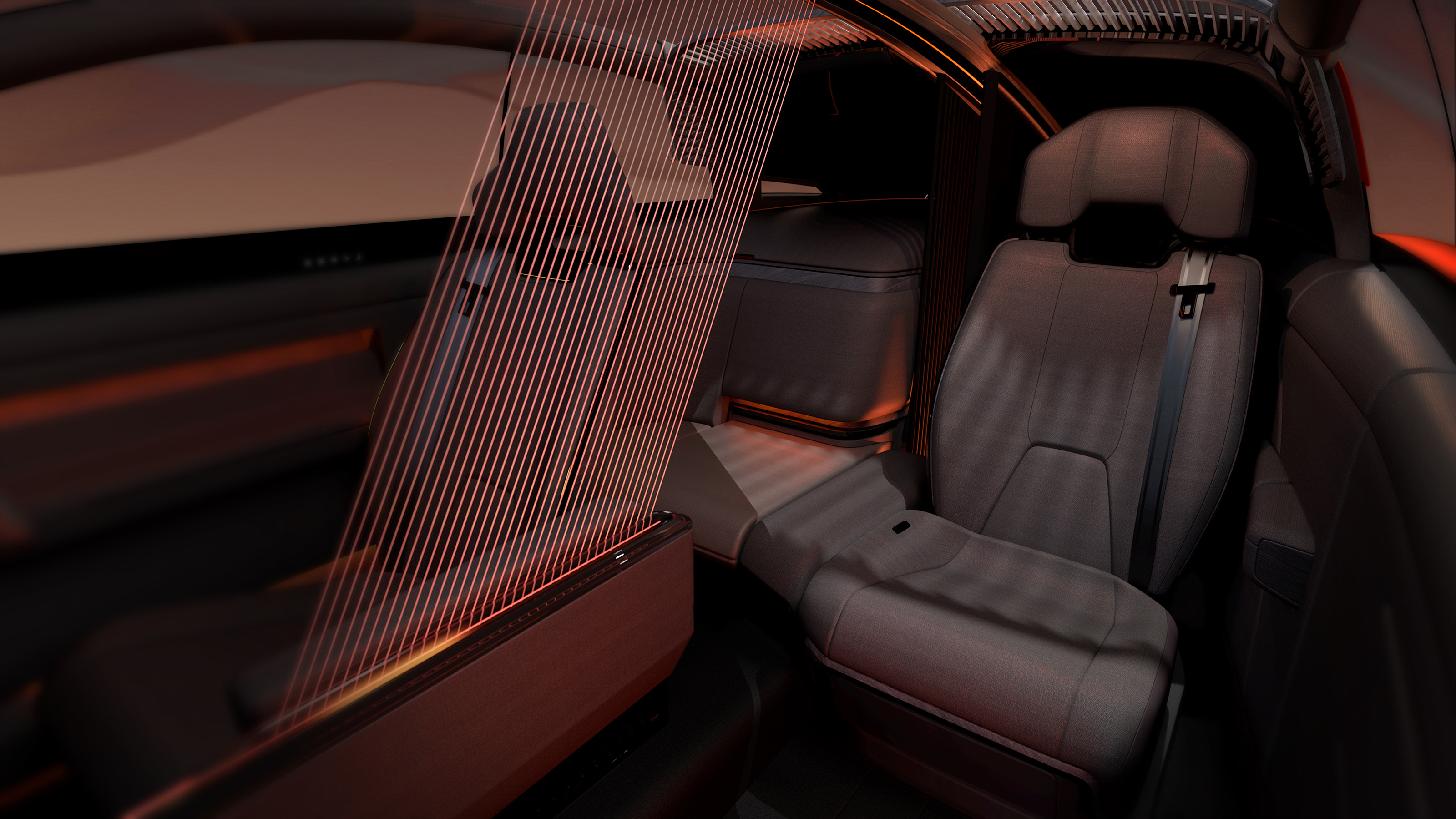 Toyota Century Coupe - seats