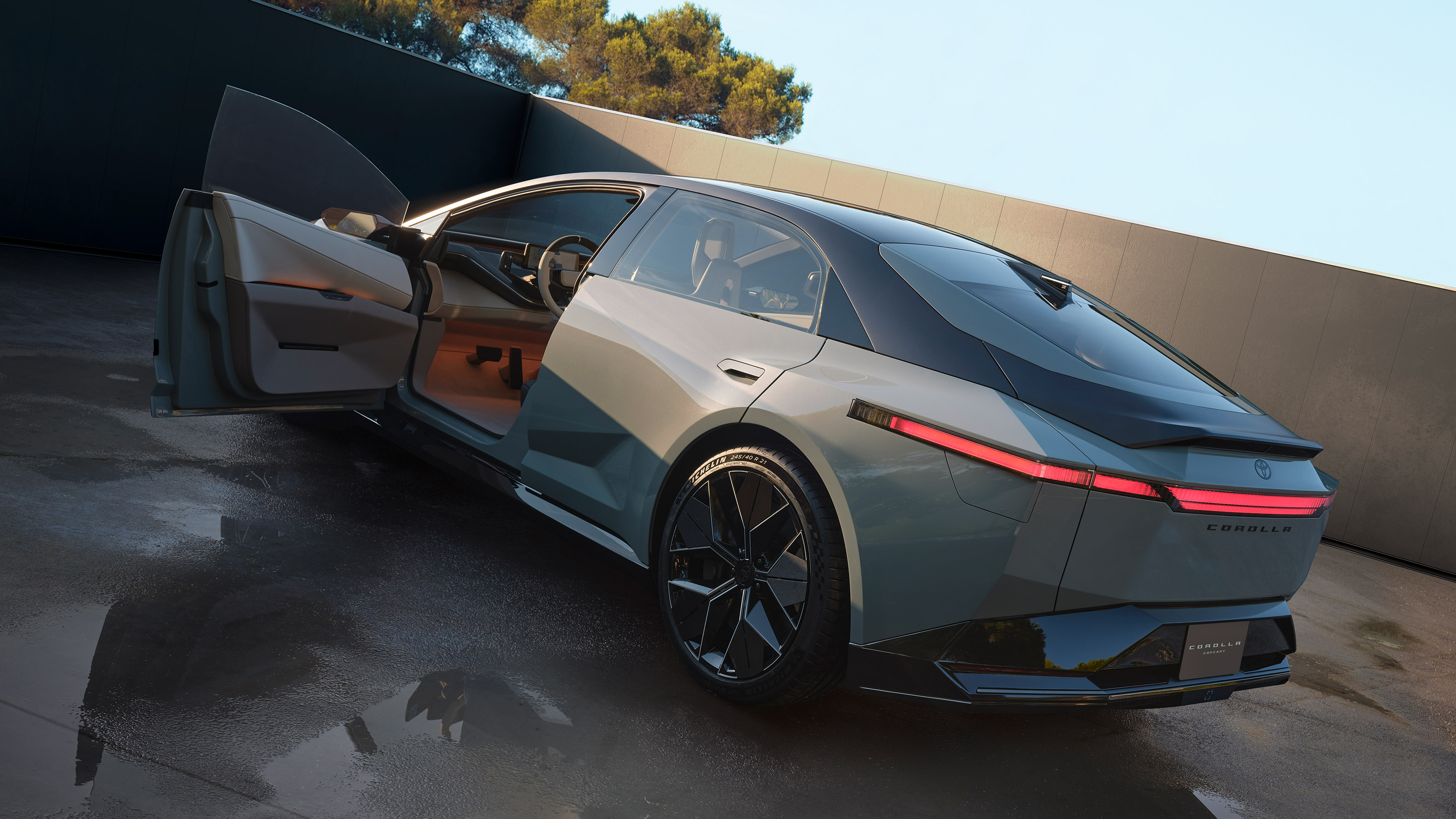 Toyota Corolla Concept - door open