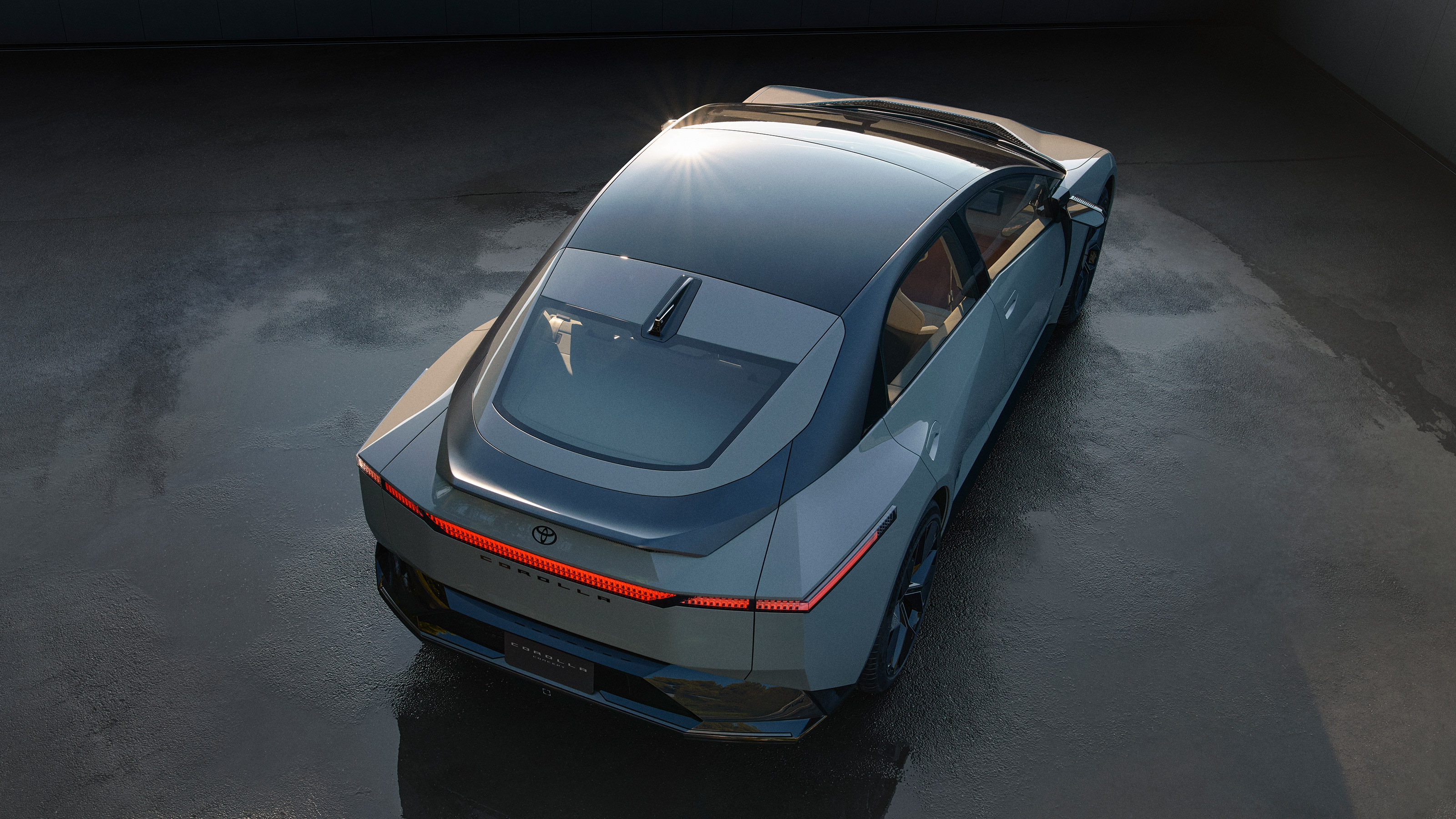 Toyota Corolla Concept - rear above