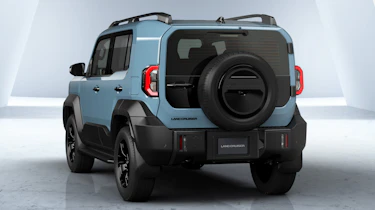 Toyota Land Cruiser FJ - rear/side blue