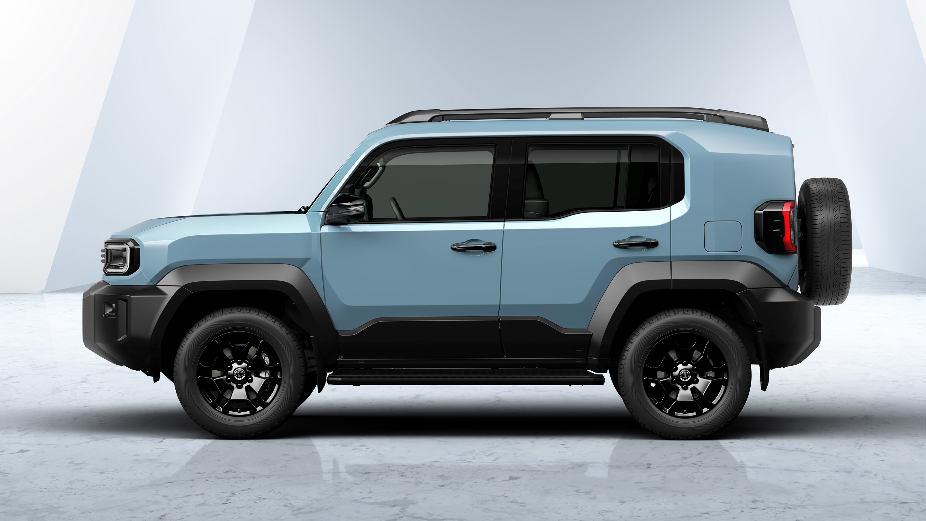 Toyota Land Cruiser FJ - side blue