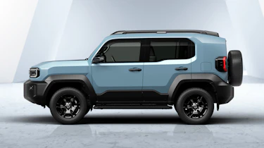 Toyota Land Cruiser FJ - side blue