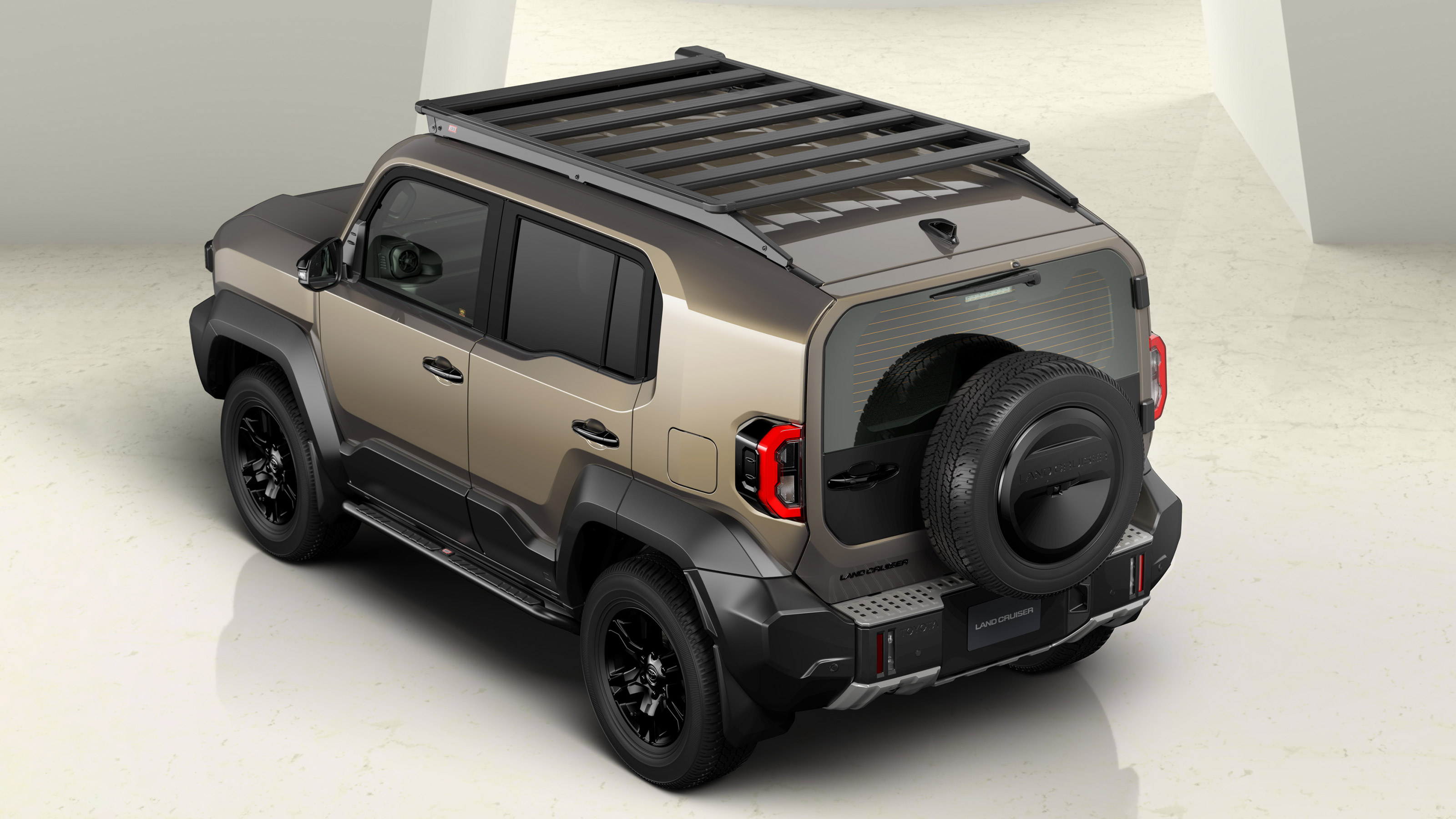 Toyota Land Cruiser FJ - above
