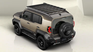 Toyota Land Cruiser FJ - above