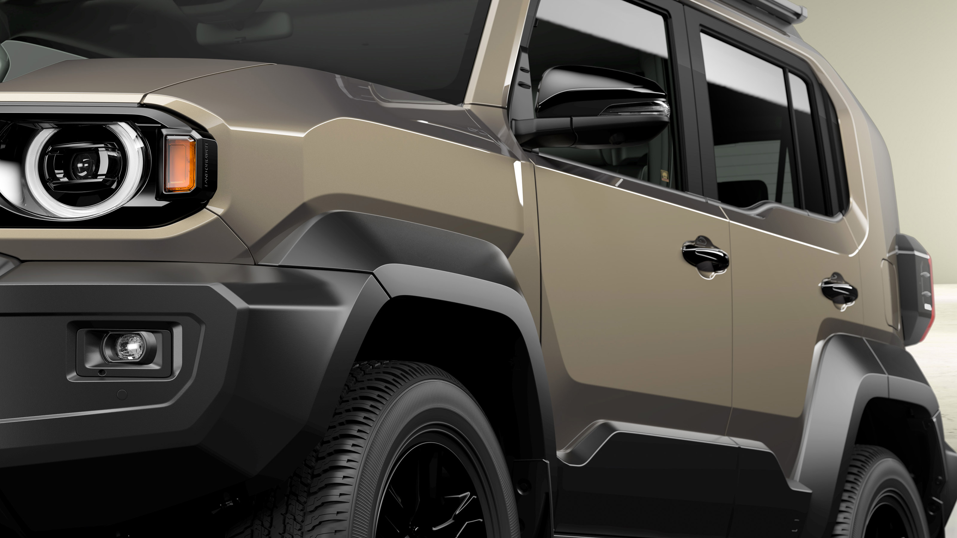 Toyota Land Cruiser FJ - side profile