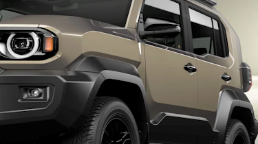 Toyota Land Cruiser FJ - side profile