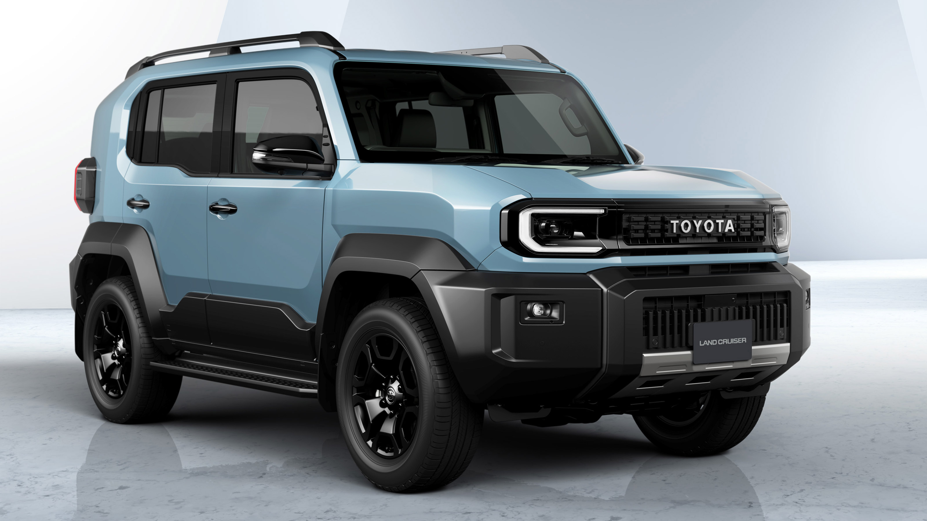 Toyota Land Cruiser FJ - front blue