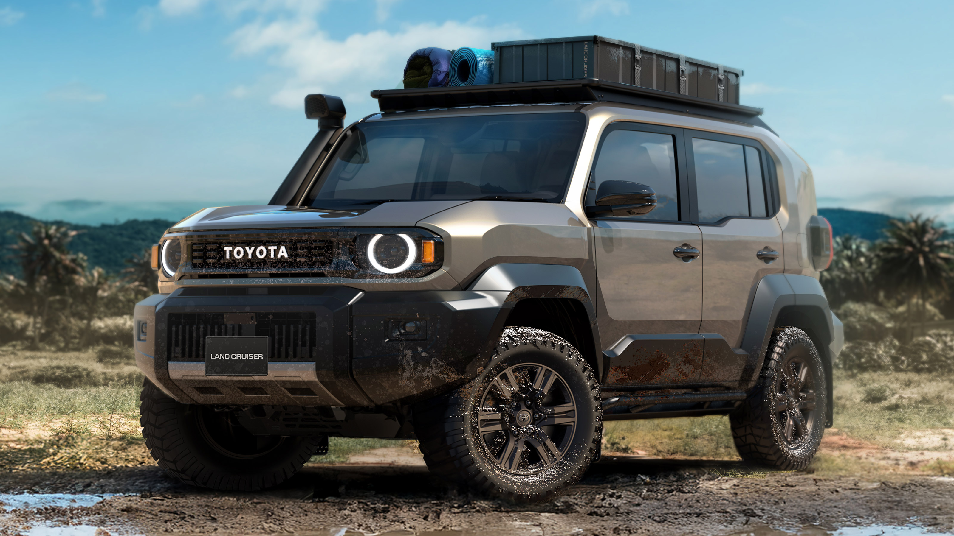 Toyota Land Cruiser FJ - front static