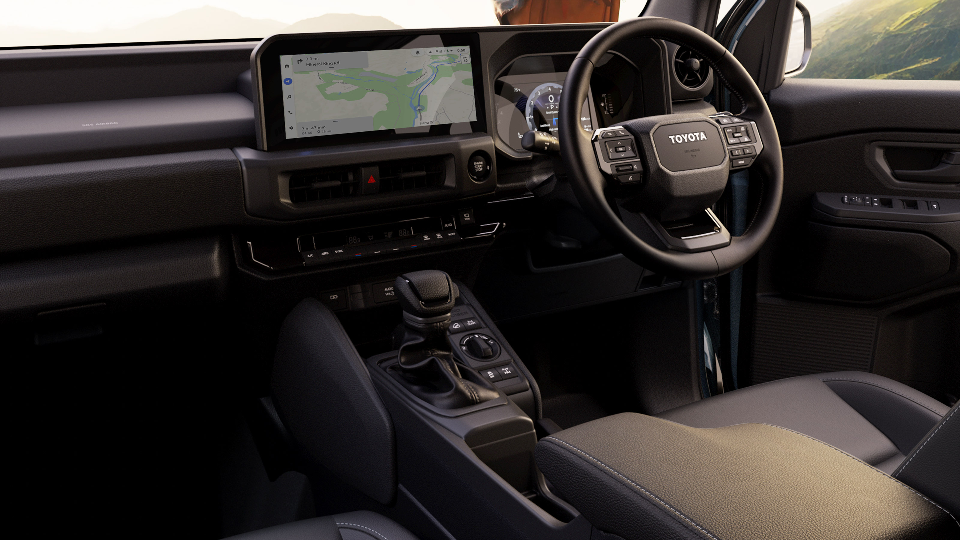 Toyota Land Cruiser FJ - dash