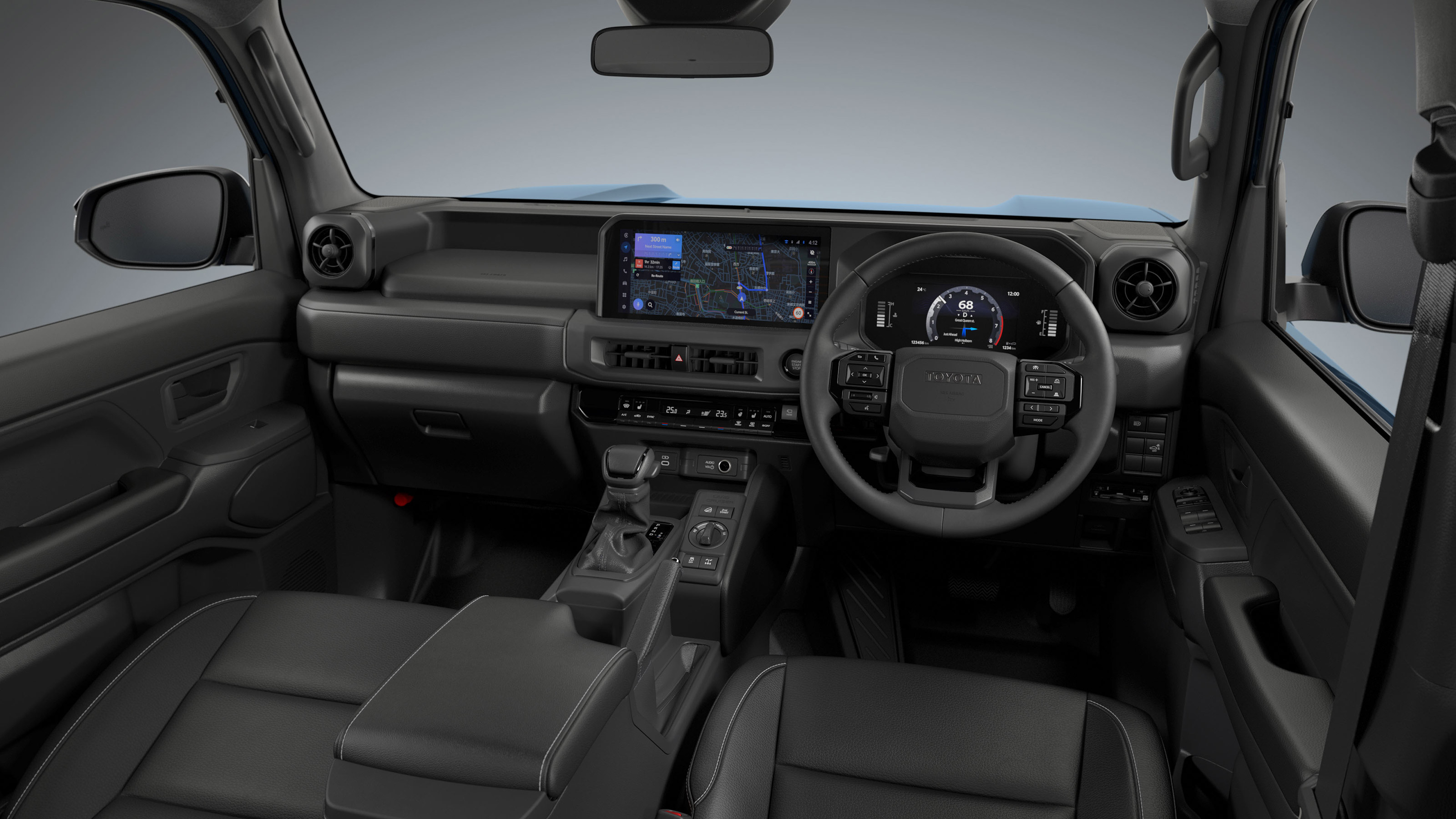 Toyota Land Cruiser FJ - cabin