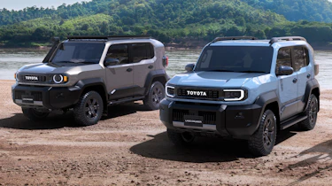 Toyota Land Cruiser FJ - range