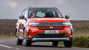 Vauxhall Frontera Electric UK - front cornering