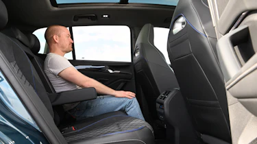 Alex Ingram sat in the Volkswagen Tiguan