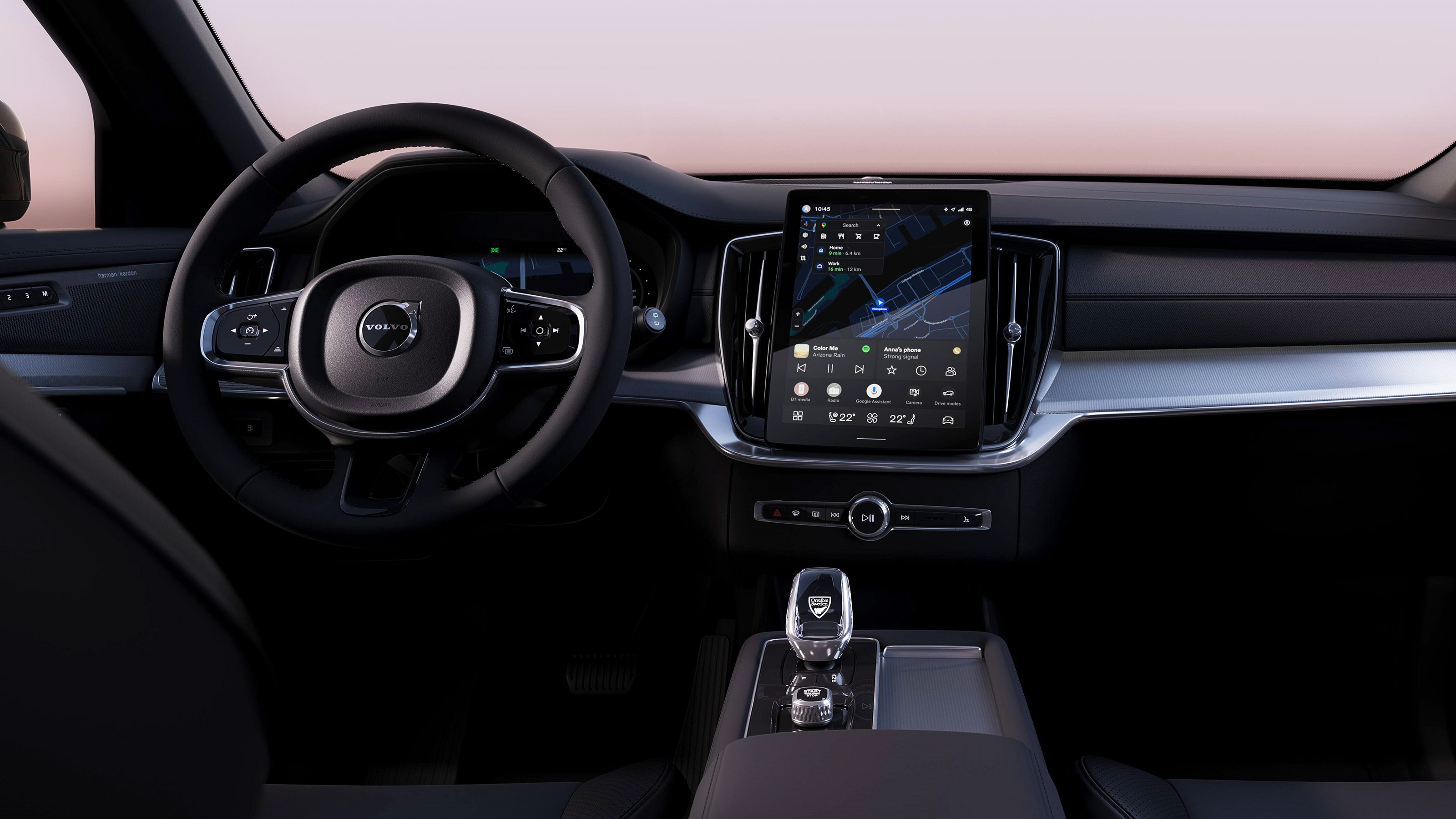 Volvo XC90 Black Edition - dash
