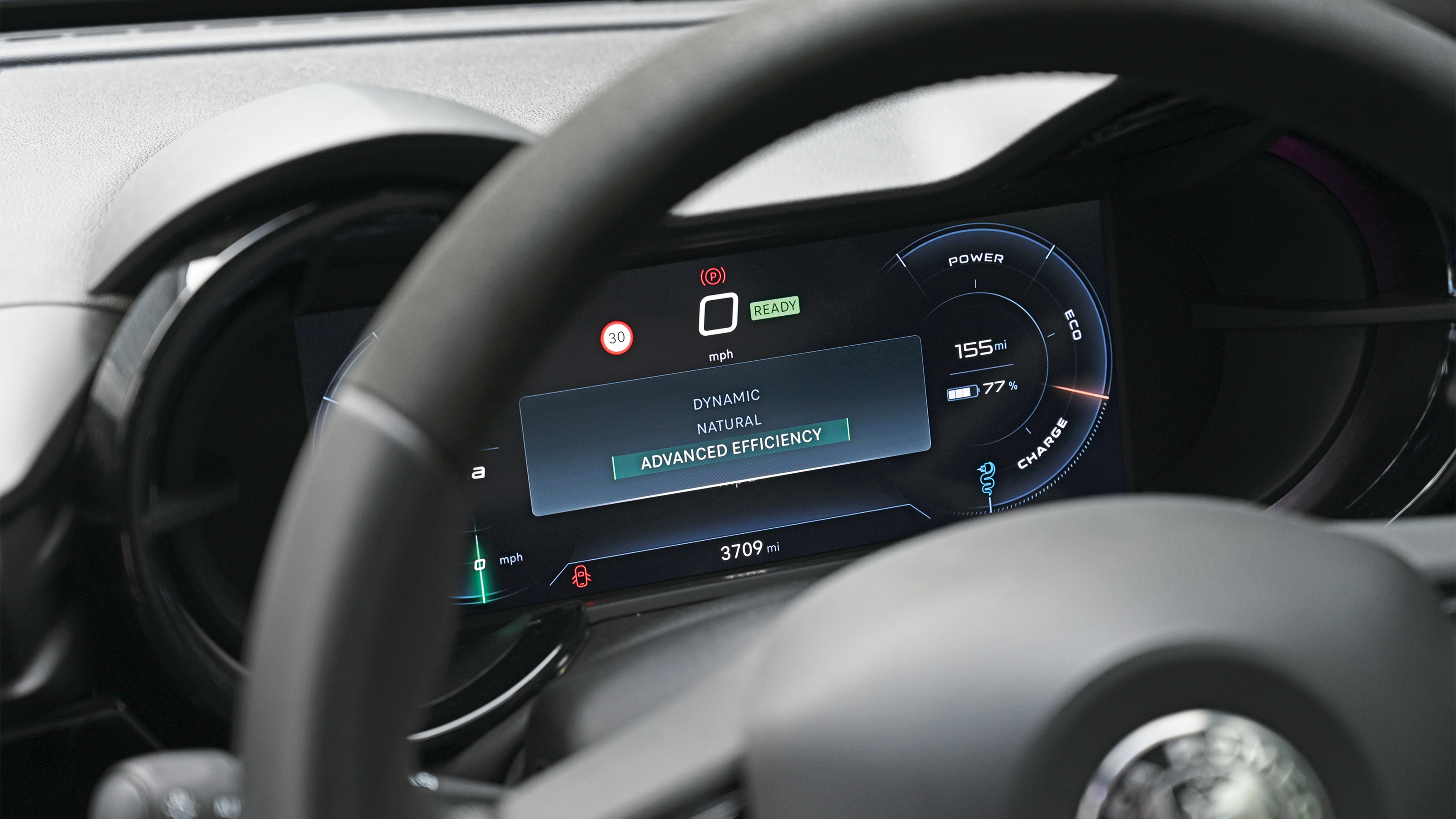 Alfa Romeo Junior Elettrica - display