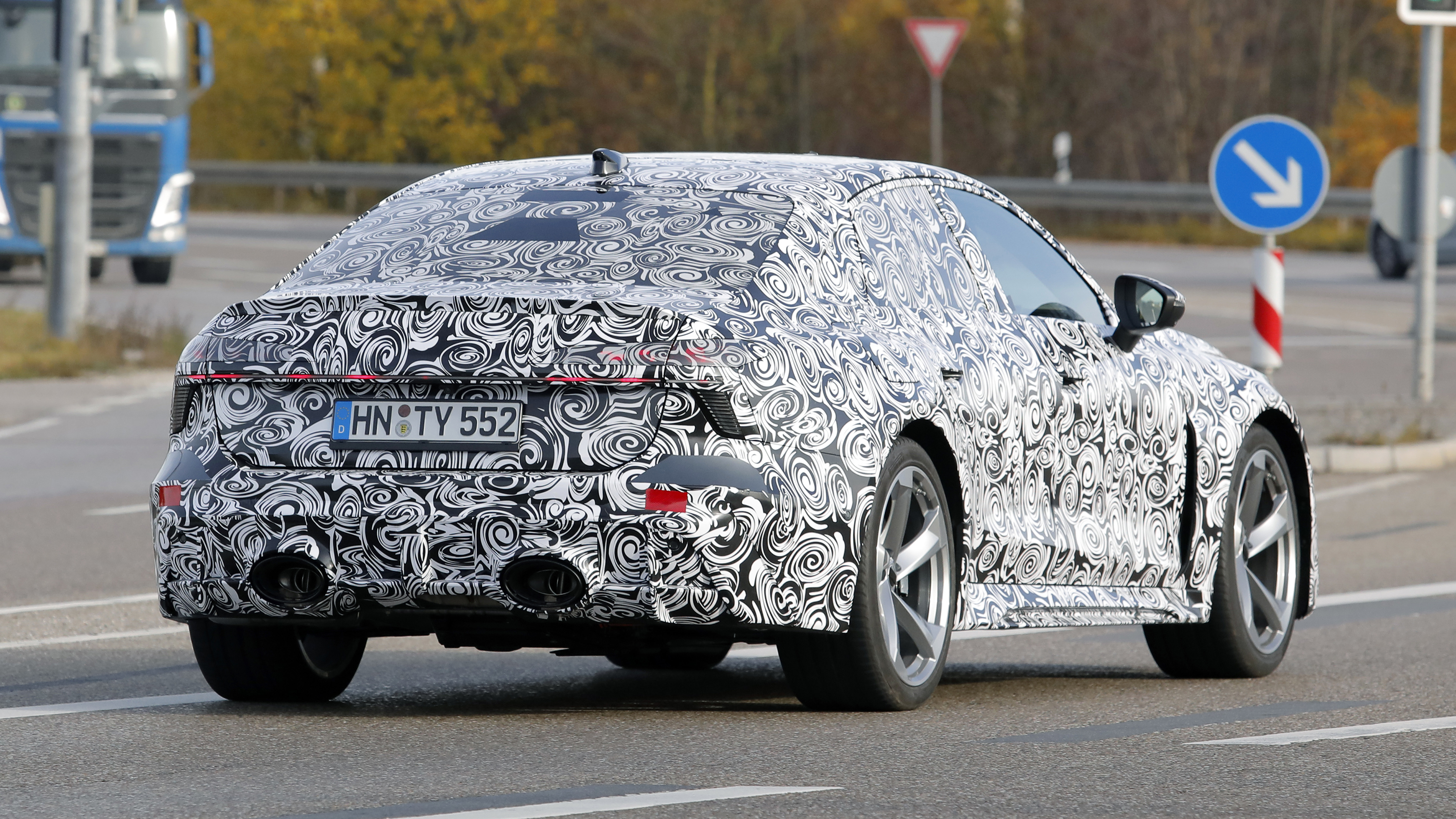 Audi RS 6 (camouflaged) - rear