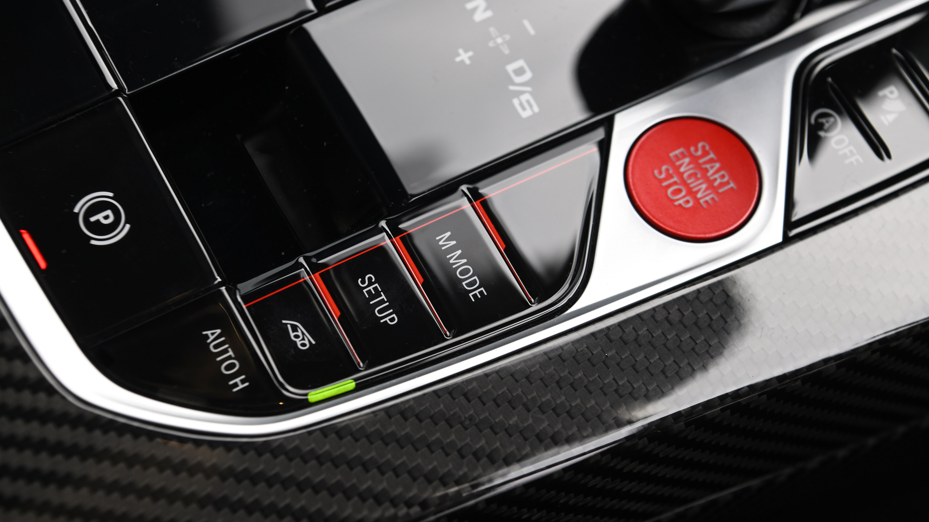 BMW M2 CS - centre console