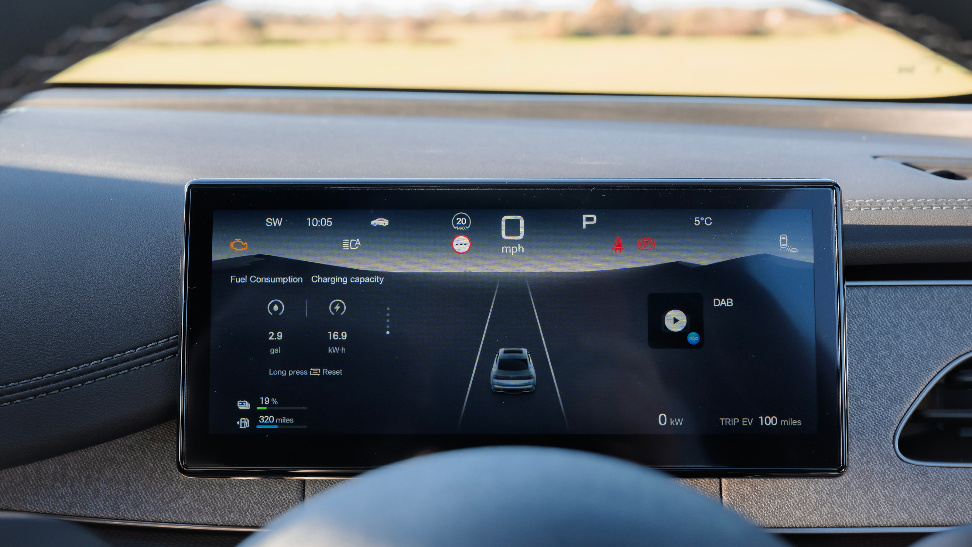 BYD Seal 6 Saloon Boost - driver display