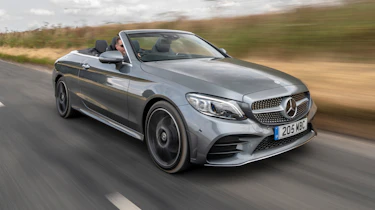 Mercedes C-Class Cabriolet - front tracking