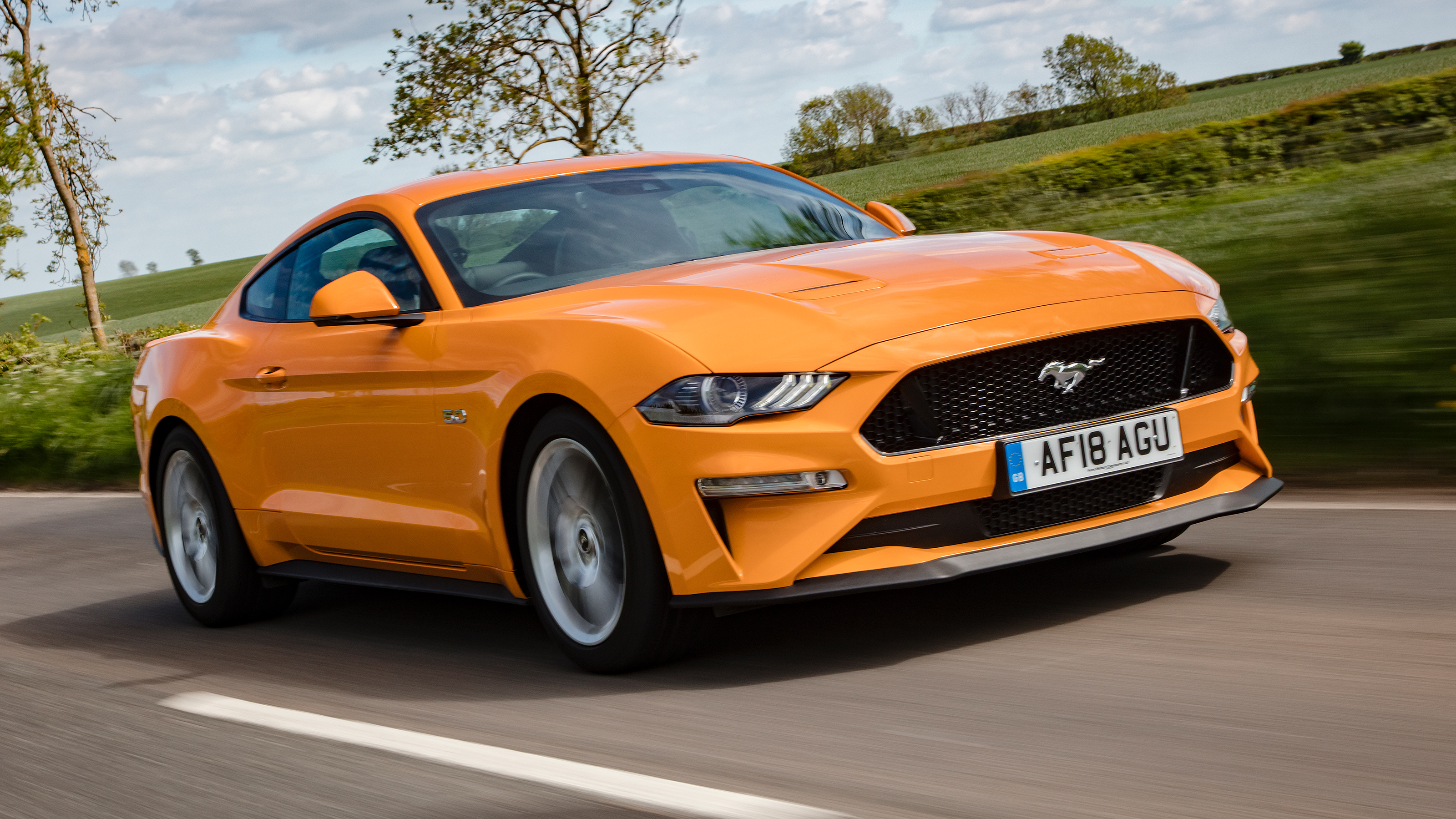 Ford Mustang - front tracking