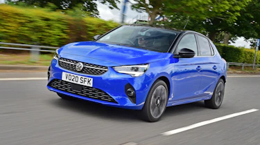 Vauxhall Corsa-e - front tracking