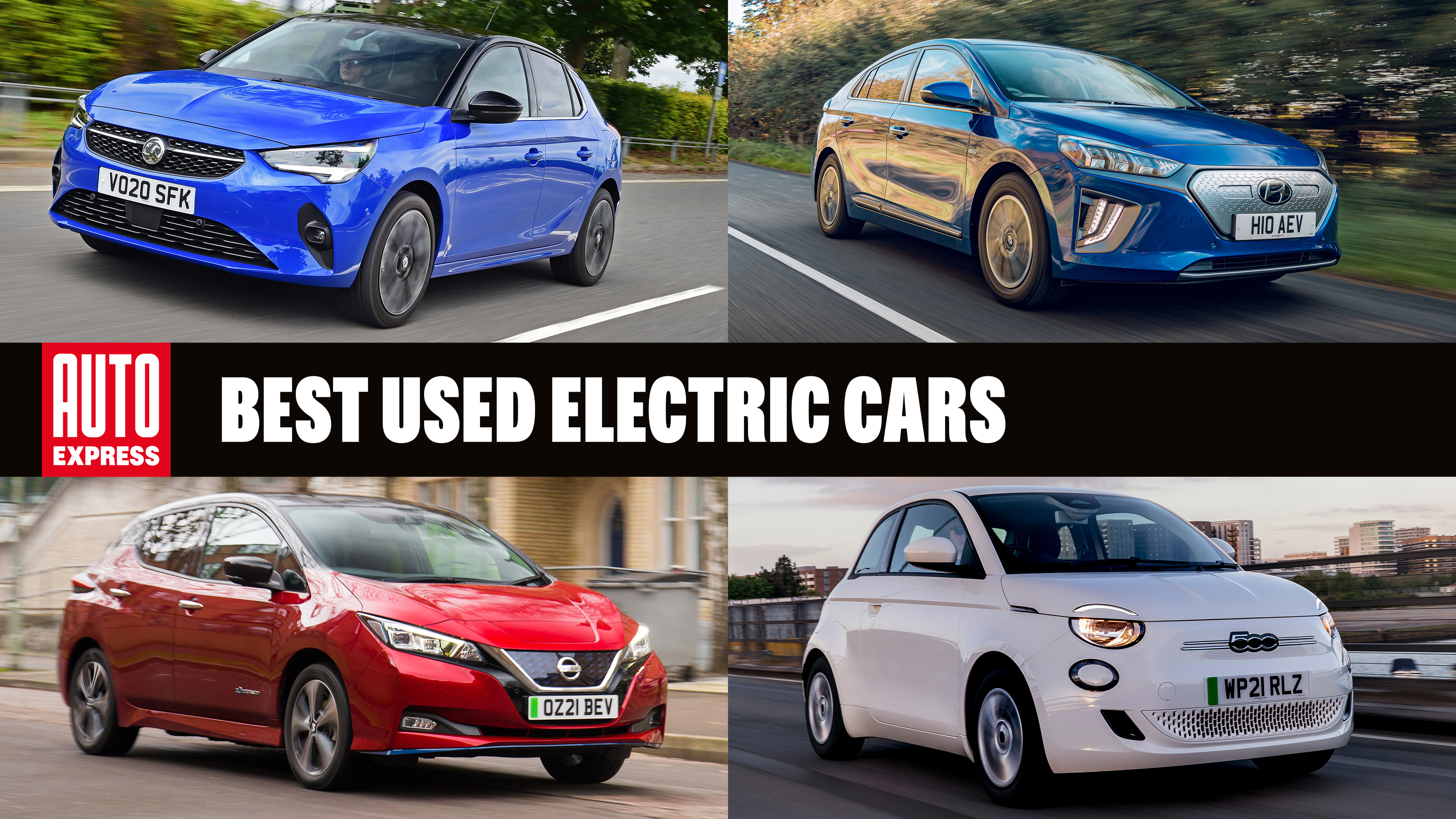 Best used electric cars - header image