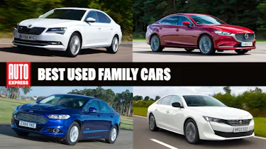Best used family cars - header
