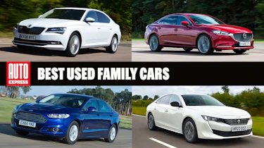 Best used family cars - header