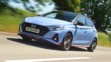 Hyundai i20 N - front tracking