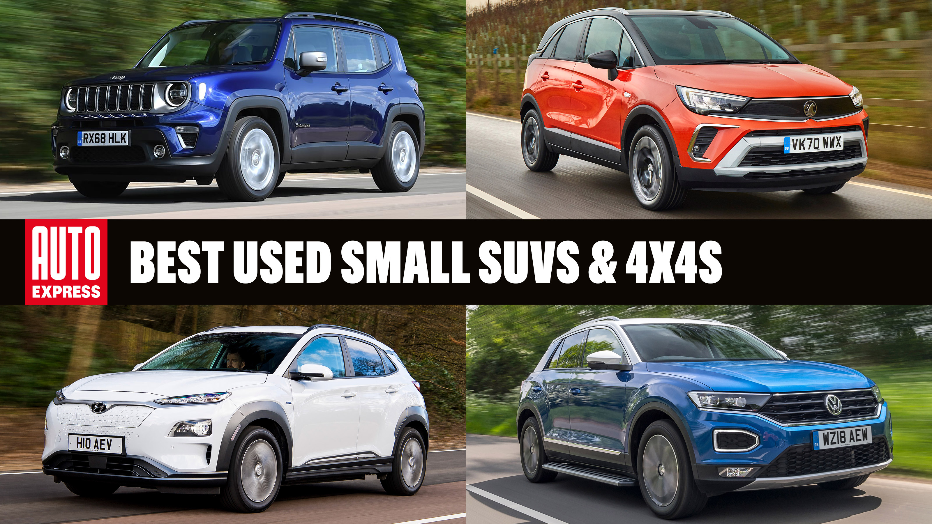 Best used small SUVs - header