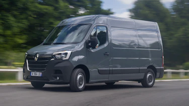 Renault Master - front cornering