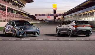 CUPRA Leon VZ TCR and CUPRA Leon VZ - front and rear