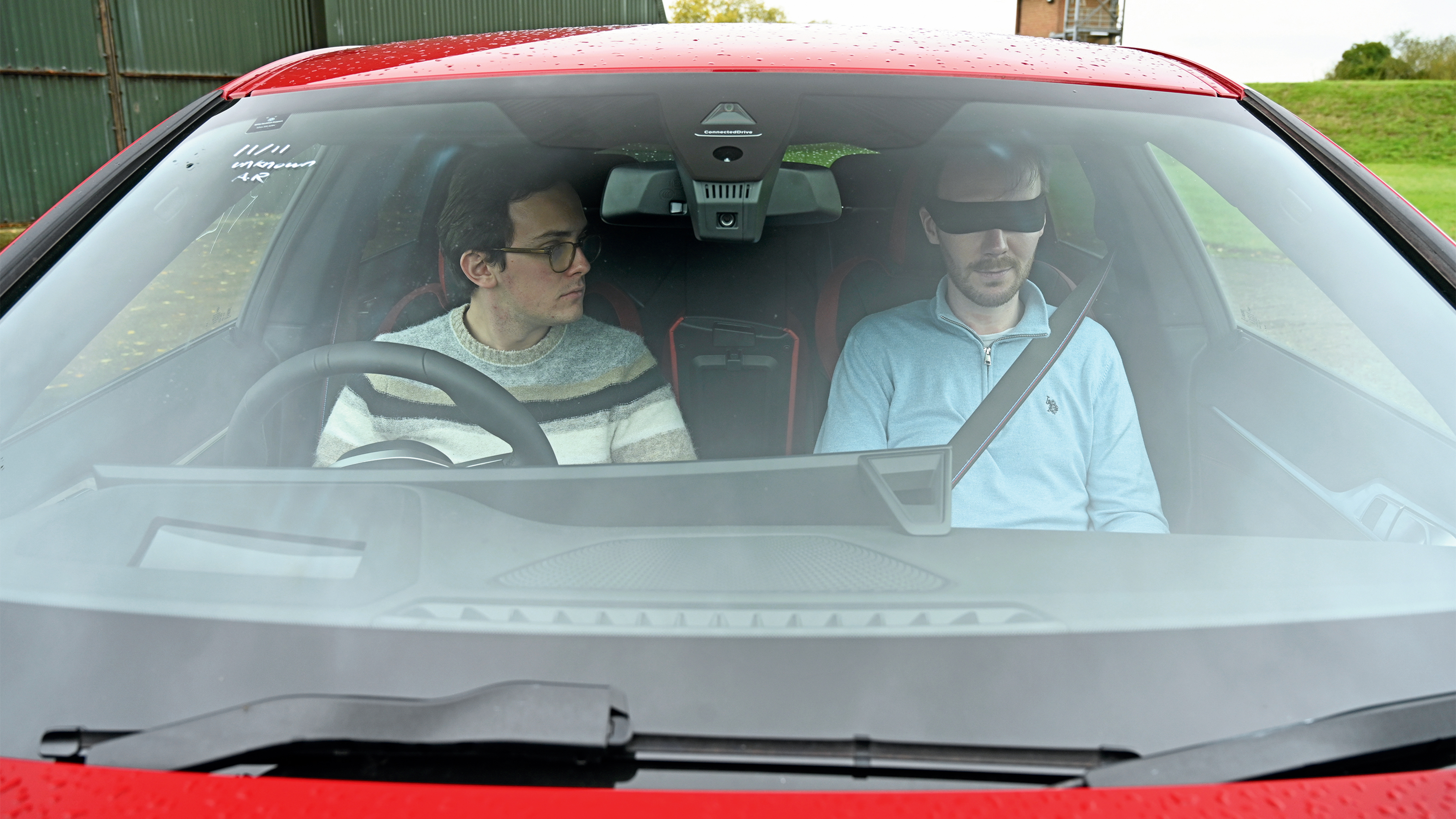 Car Audio test - Tom and Shaun O’Connor in the BMW i4