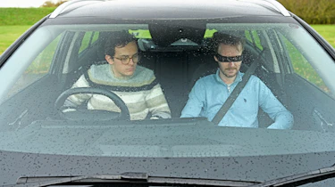 Car Audio test - Tom and Shaun O’Connor in the Kia Sportage