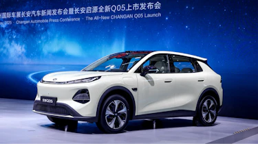 Changan E06 at the 2025 Guangzhou International Automobile Exhibition - front static