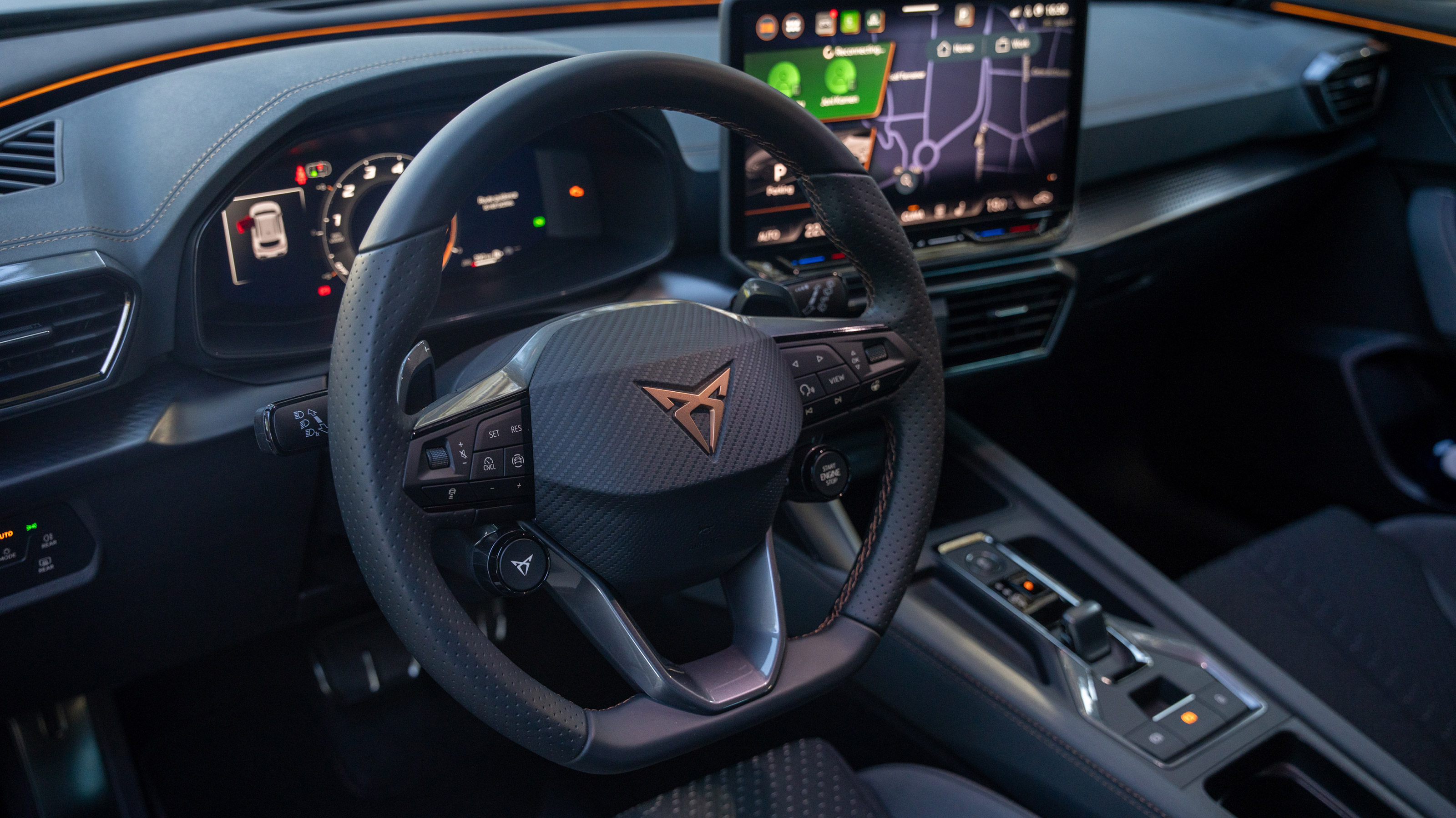 Cupra Formentor VZ5 - steering wheel