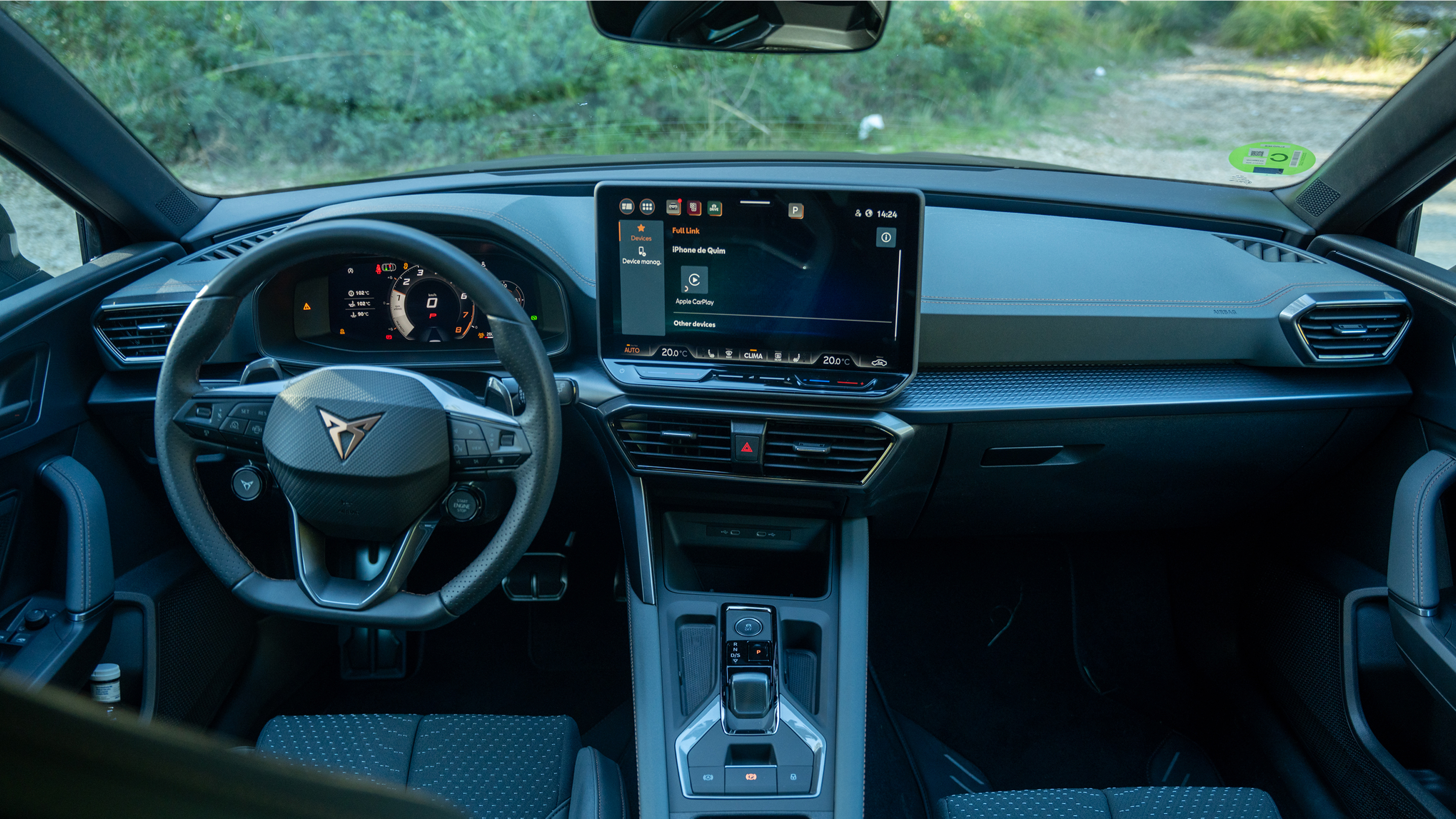 New Cupra Leon VZ - interior overview