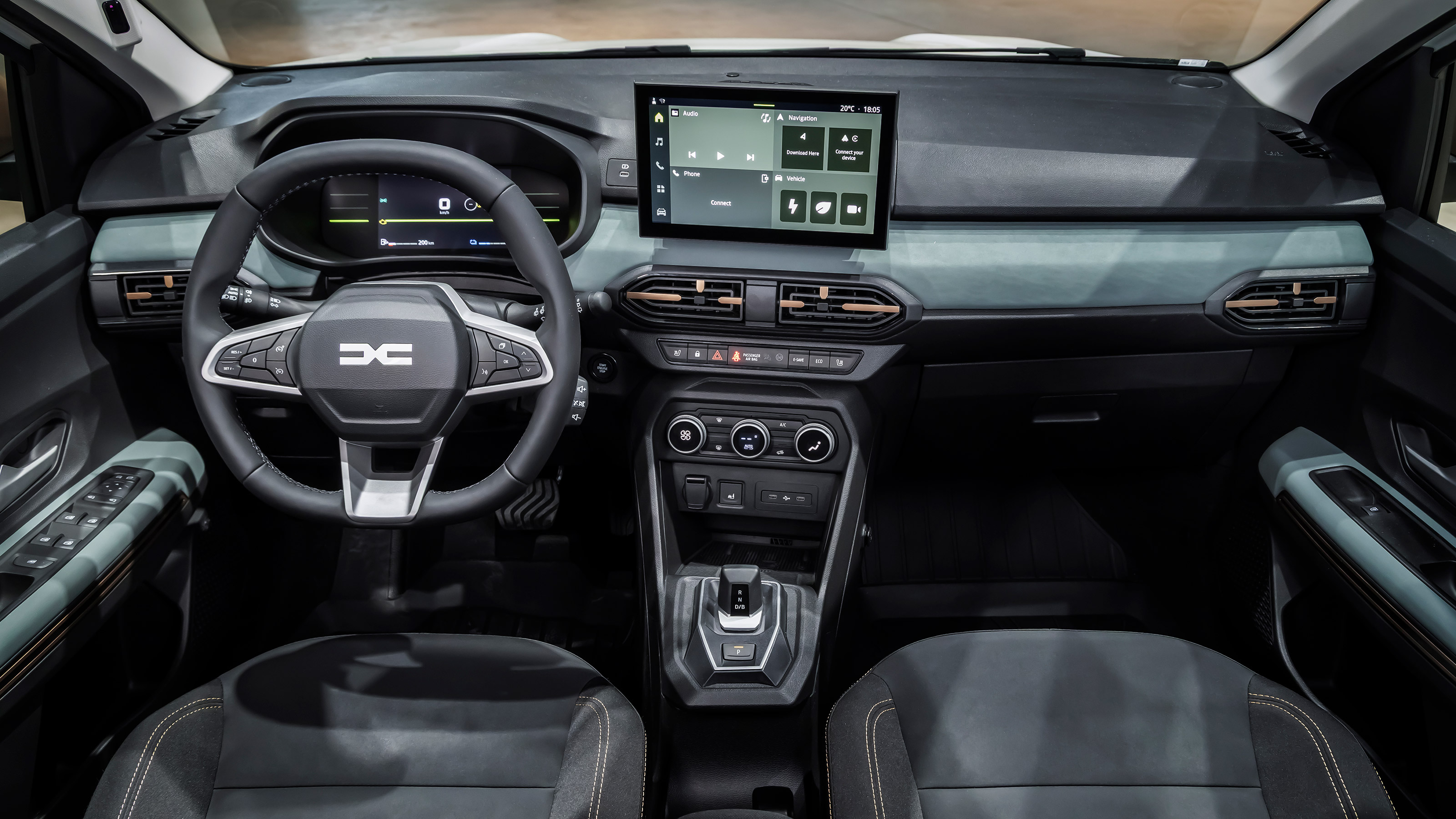 Dacia Jogger facelift - dash