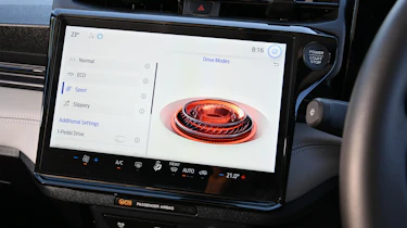 Ford Puma Gen-E - infotainment screen