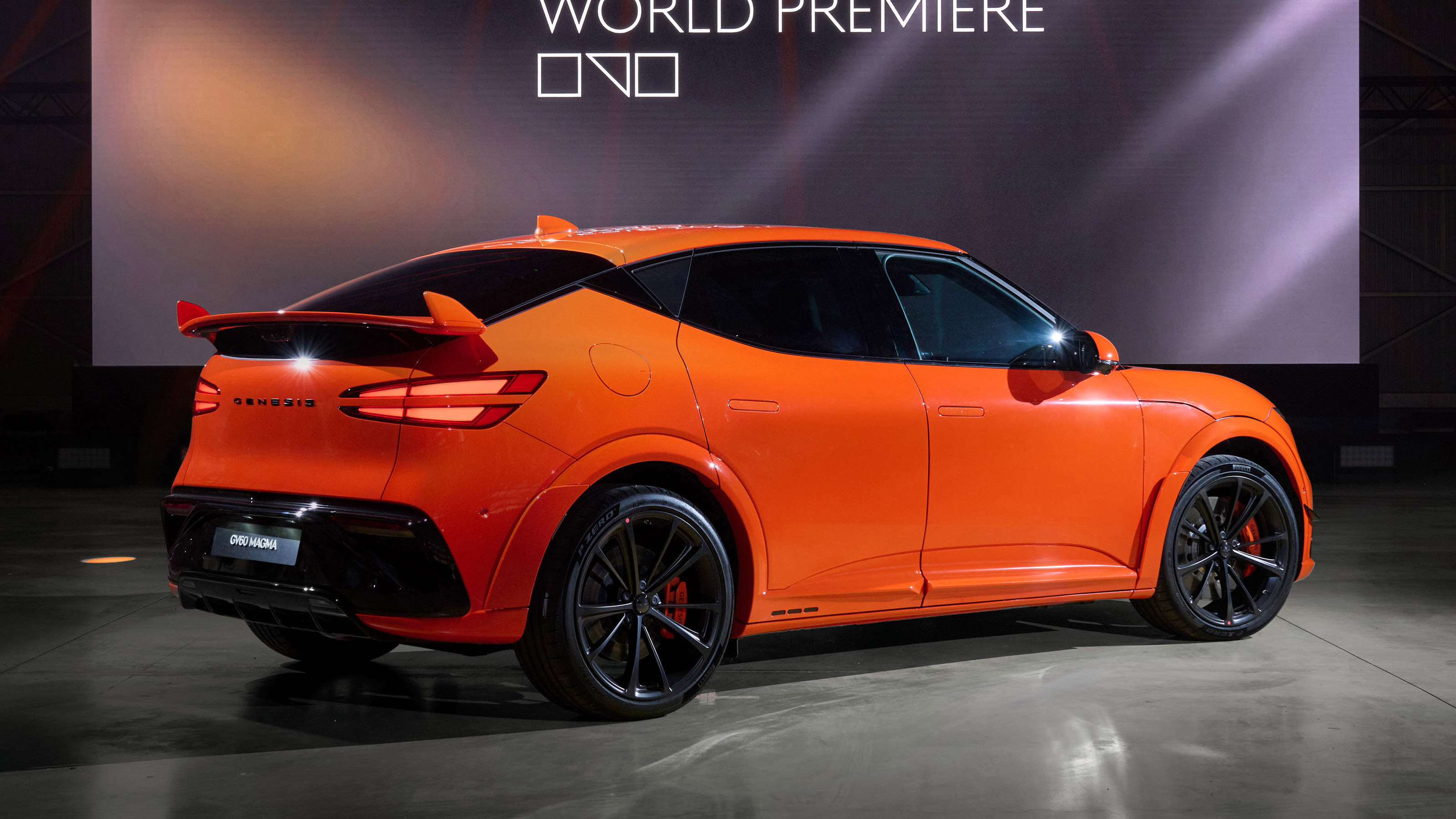 Genesis GV60 Magma - rear