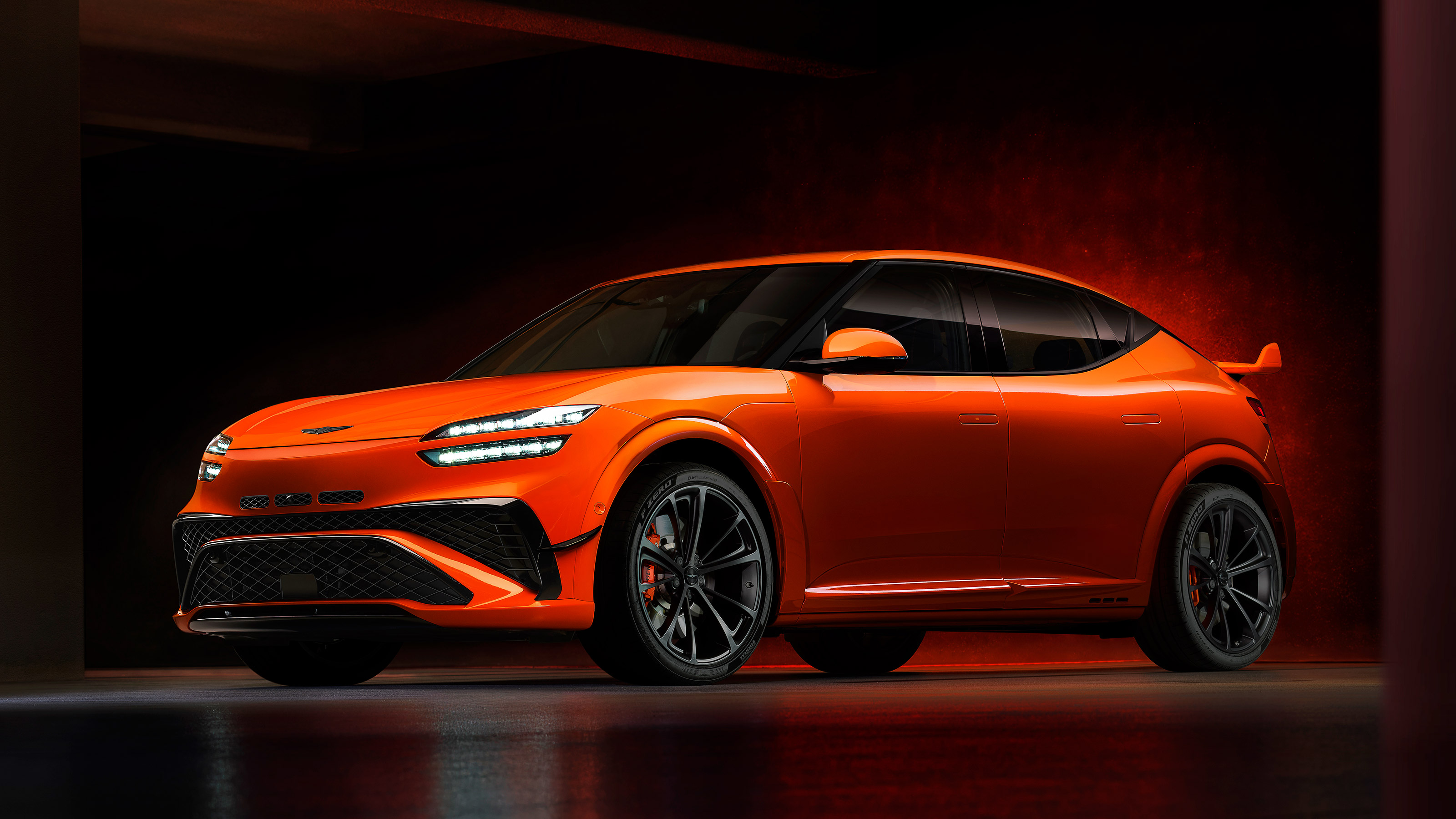 Genesis GV60 Magma - front studio