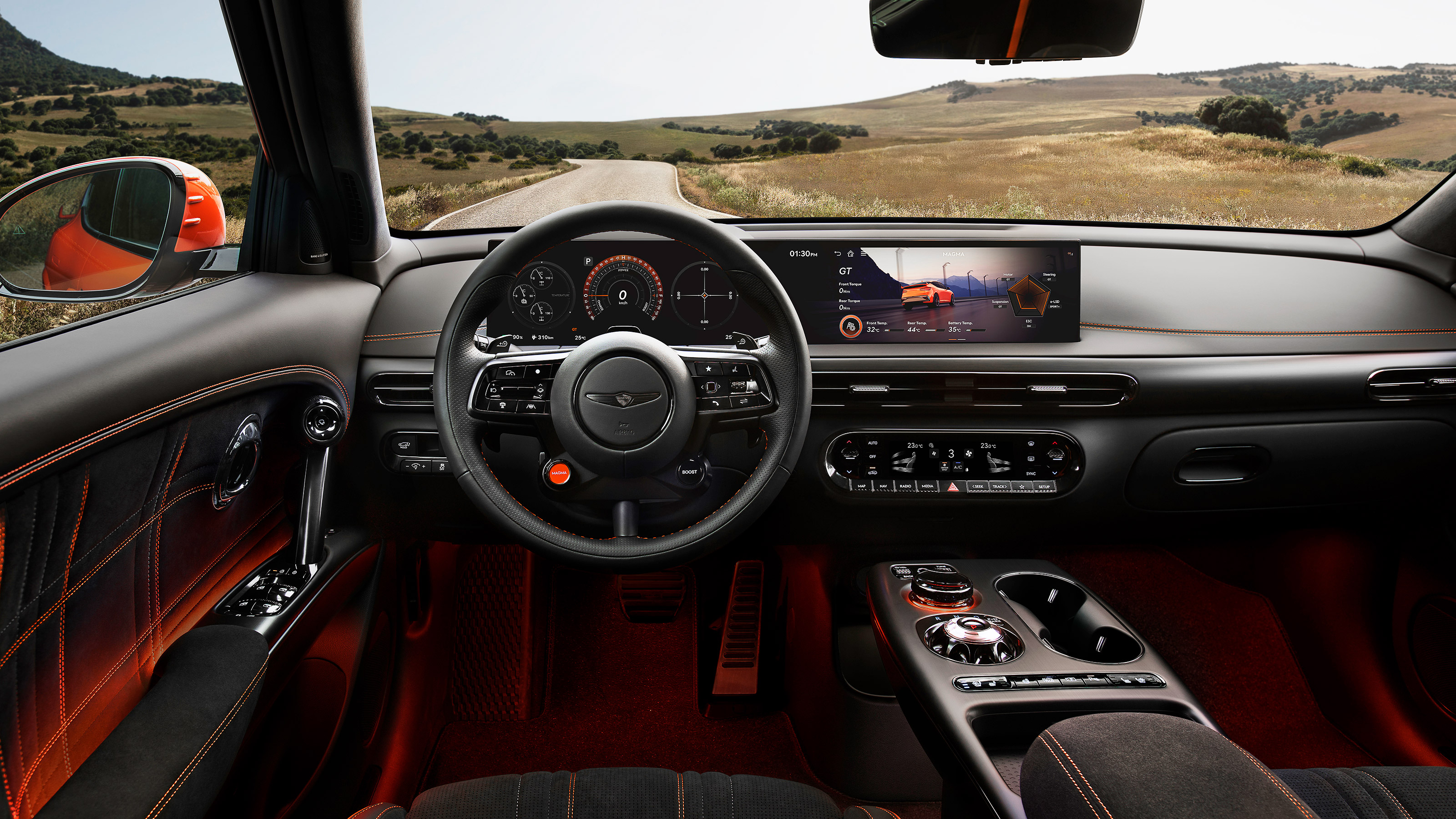 Genesis GV60 Magma - dash