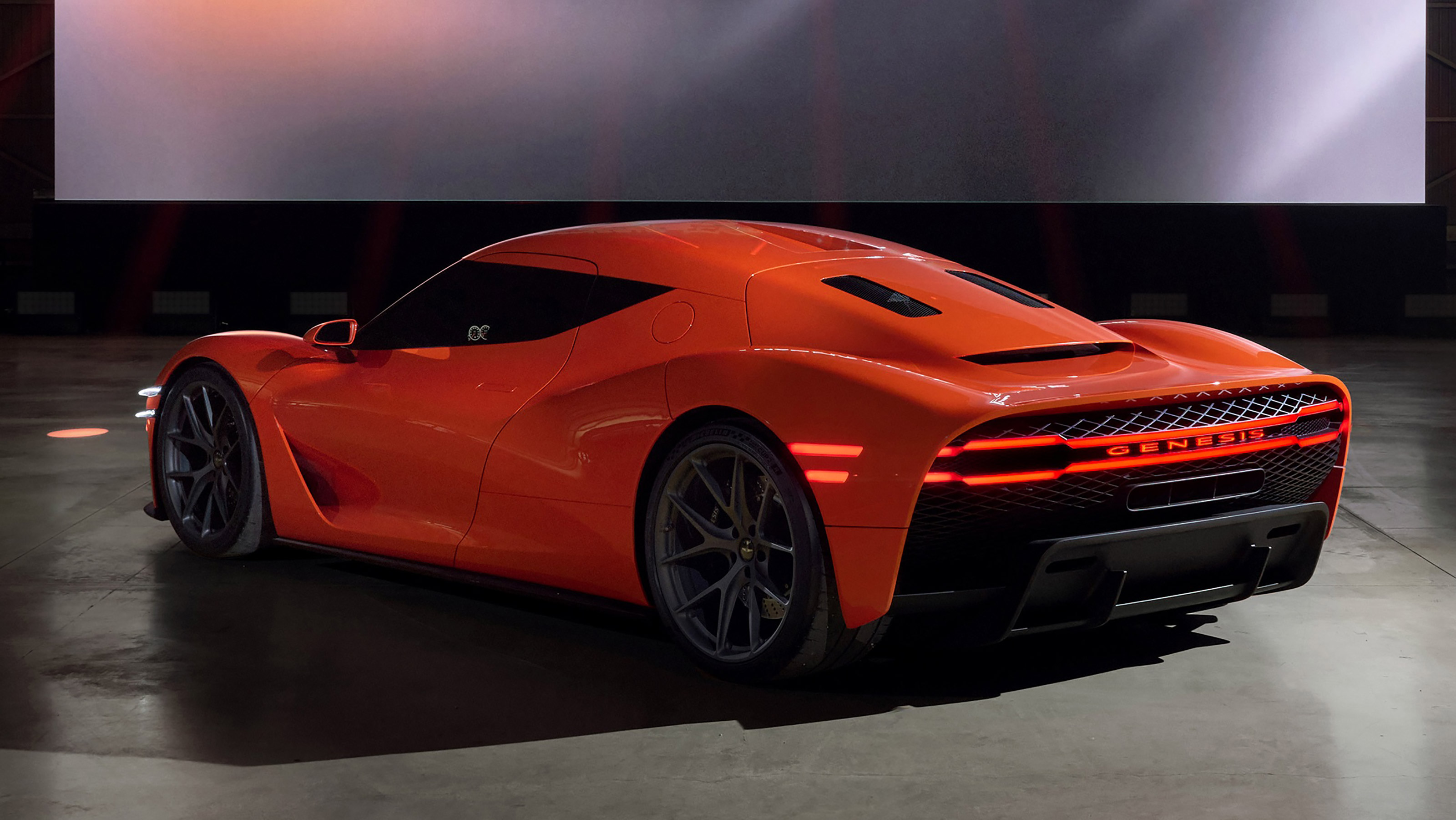 Genesis Magma GT supercar - rear