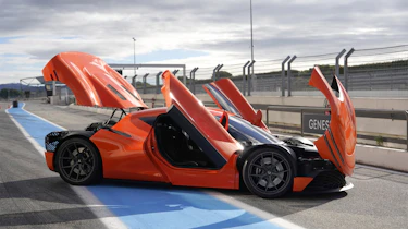 Genesis Magma GT supercar - doors open
