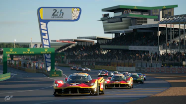 Footage from Gran Turismo game